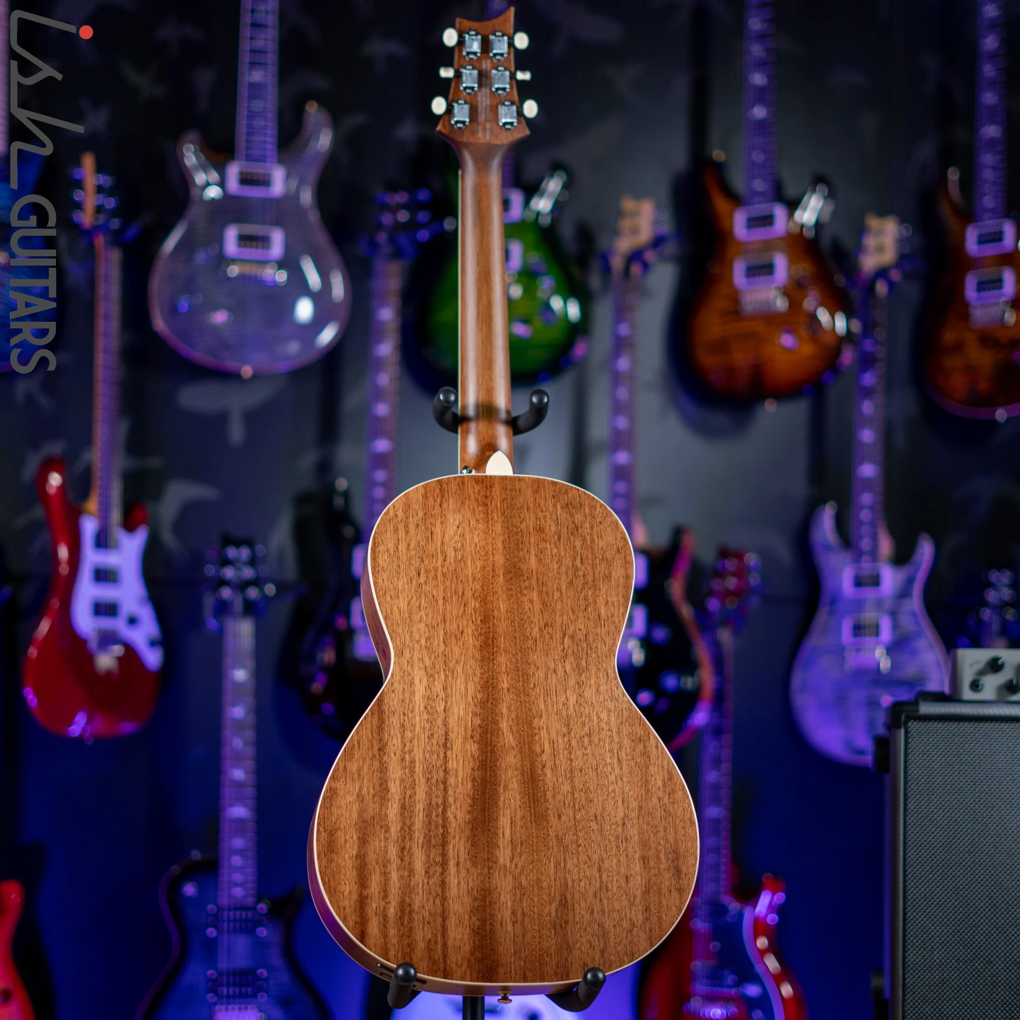2021 PRS SE P20E Parlor Acoustic Guitar Black Top Demo - Image 7