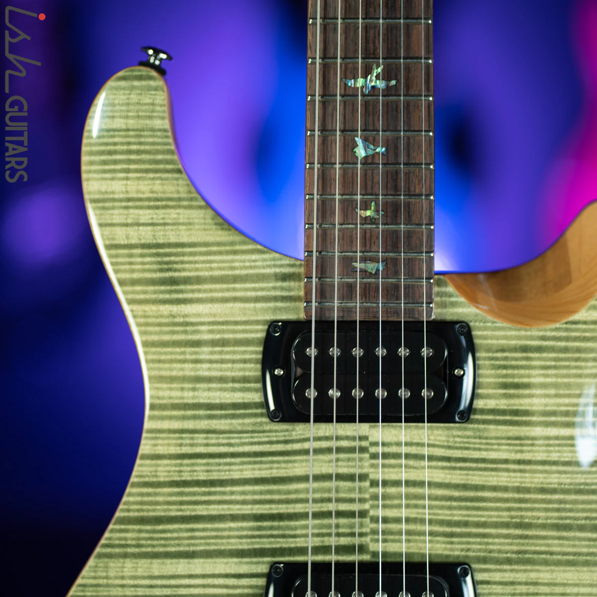 PRS SE Paul’s Guitar Trampas Green - Image 3