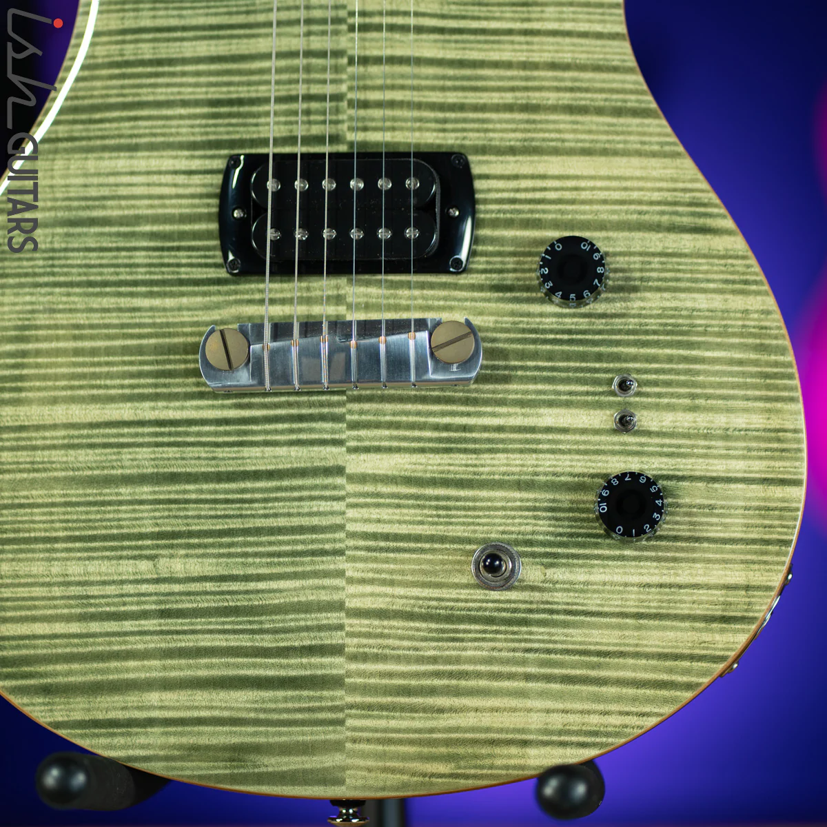PRS SE Paul’s Guitar Trampas Green - Image 4