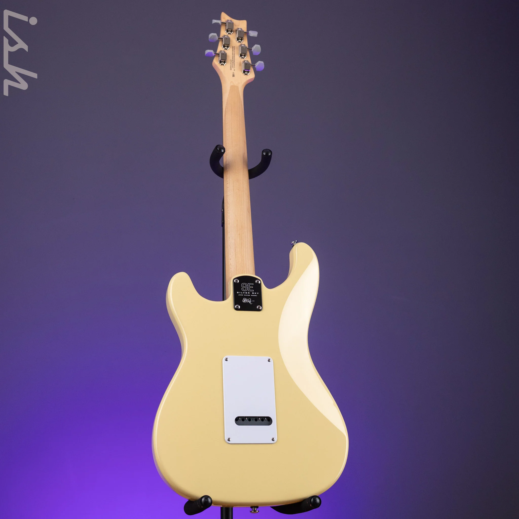 2021 PRS SE Silver Sky Moon White Demo - Image 8