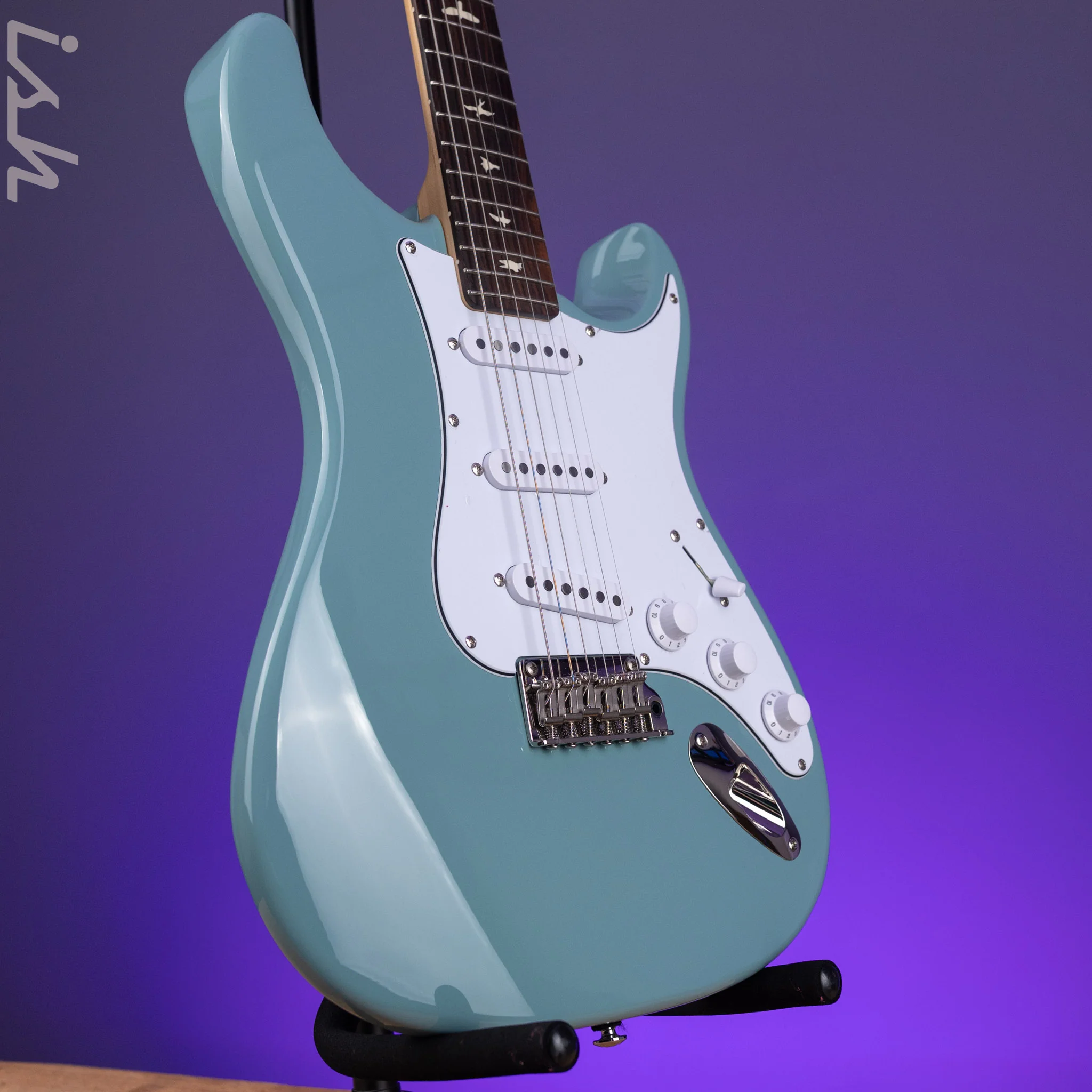 2021 PRS SE Silver Sky Stone Blue Demo - Image 3