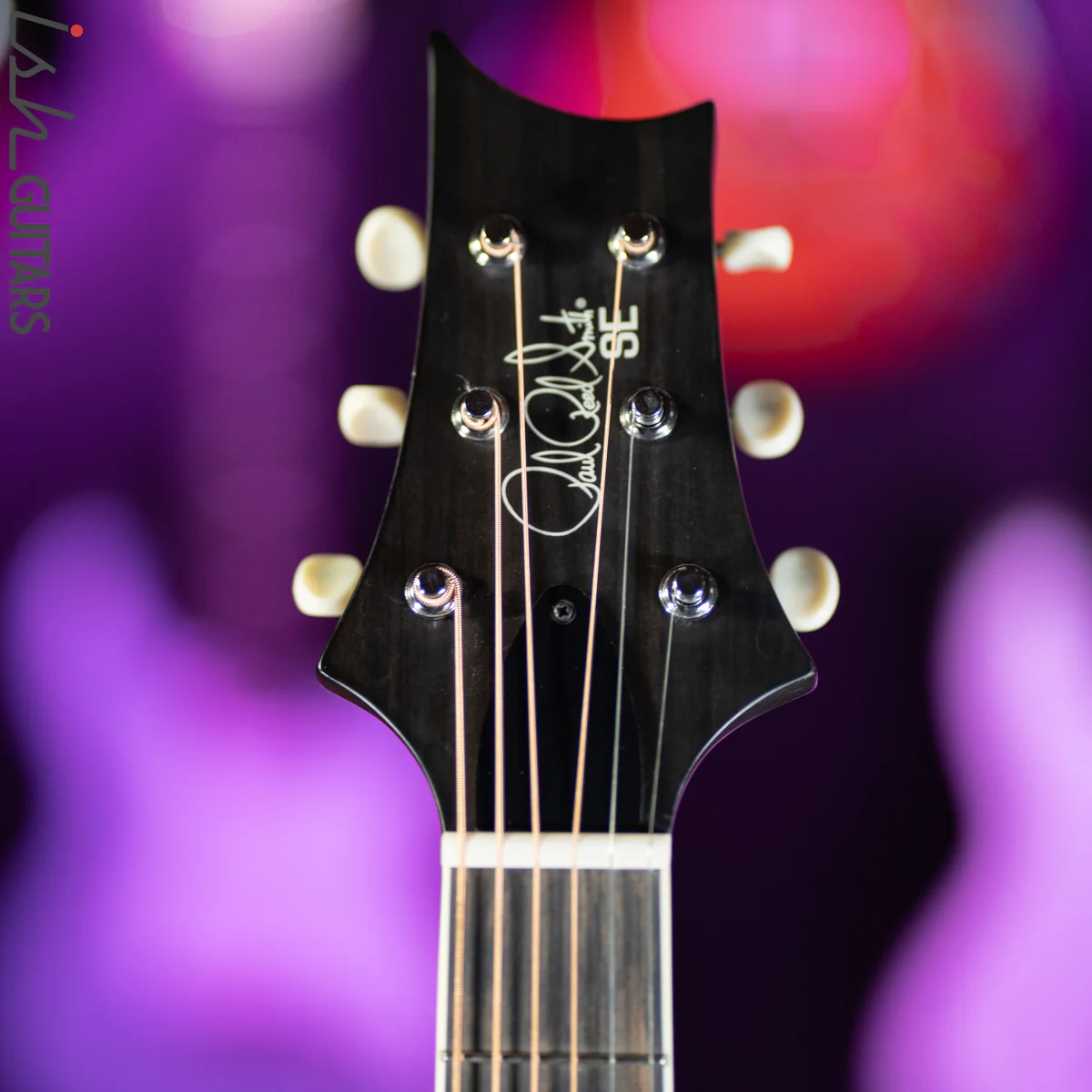PRS SE P20E Parlor Acoustic Electric Charcoal Store Demo - Image 6