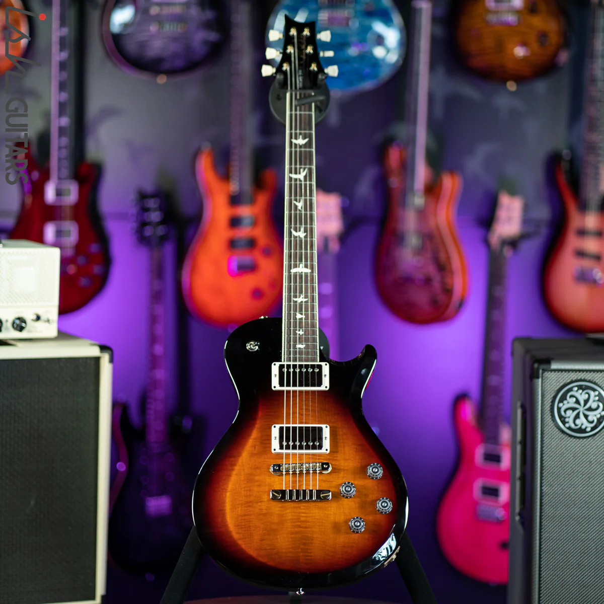 2021 PRS S2 Singlecut McCarty 594 Custom Color Amber Smokeburst - Image 2