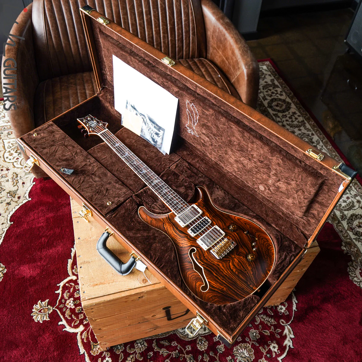 PRS Special 22 Semi-Hollow Private Stock Winter NAMM 2021 - Image 12