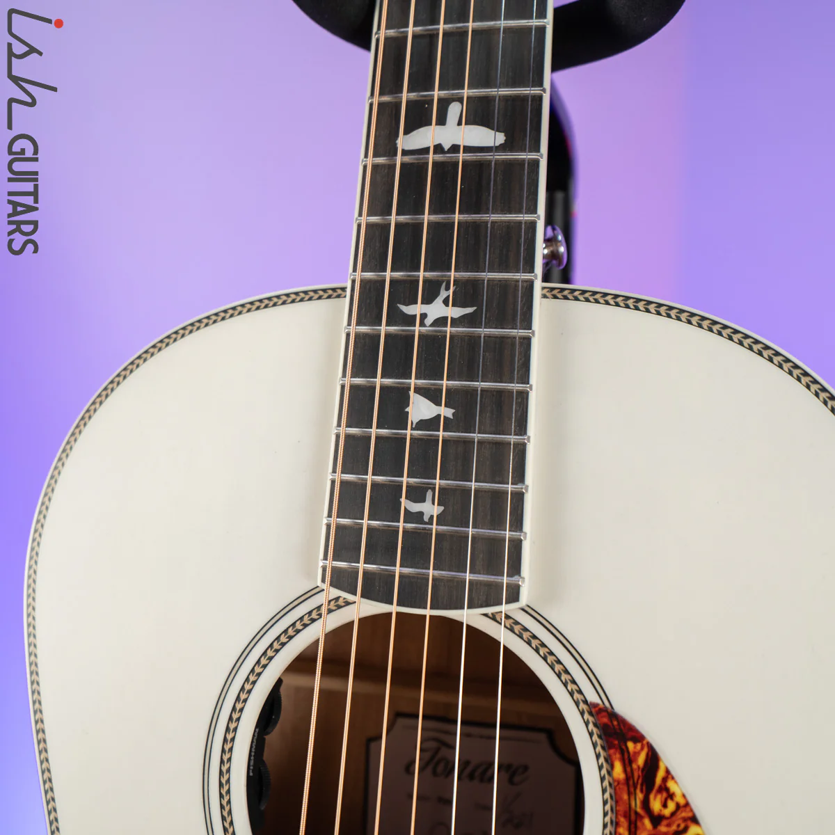 PRS SE P20E Parlor Antique White Limited Edition Demo - Image 6