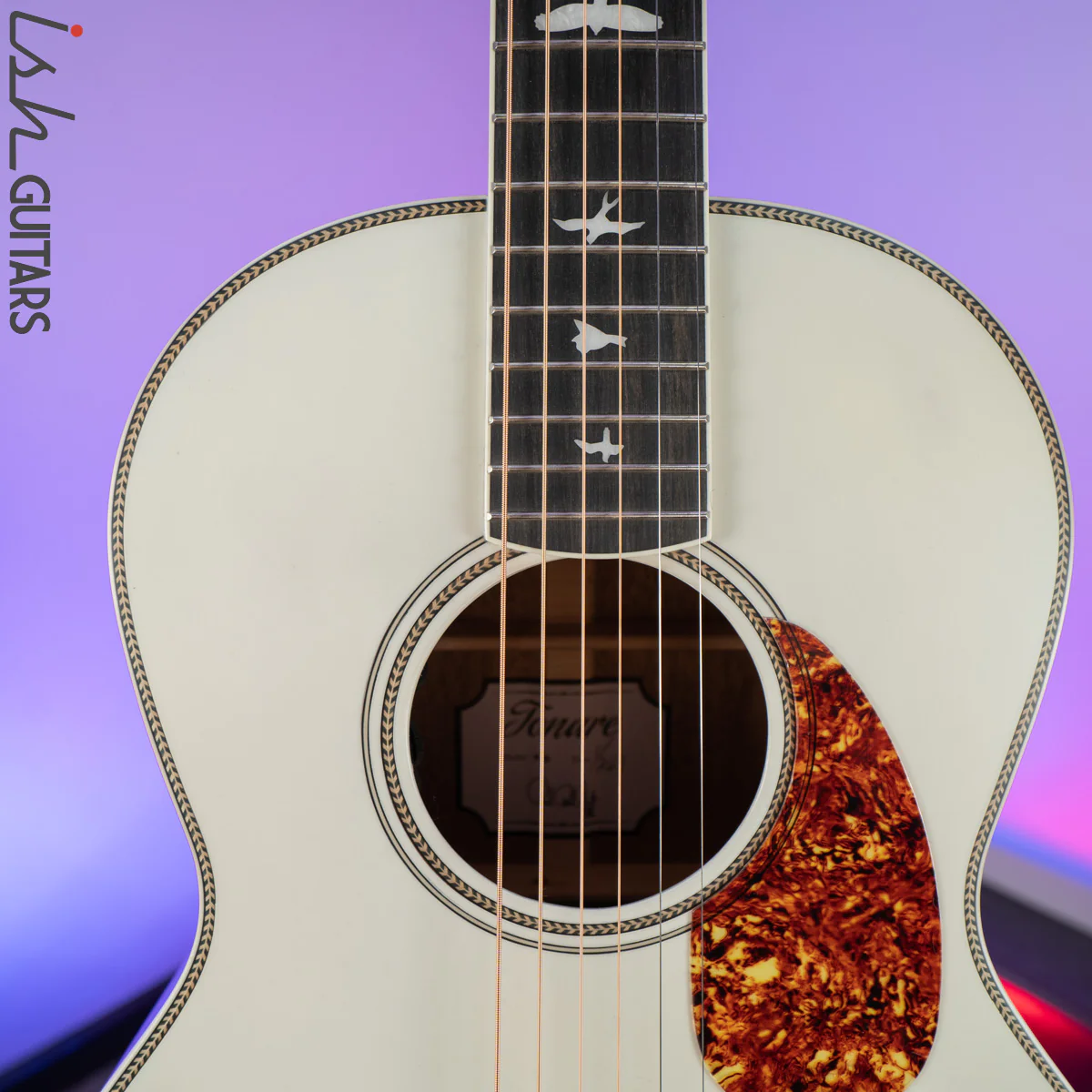 PRS SE P20E Parlor Antique White Limited Edition Demo - Image 3