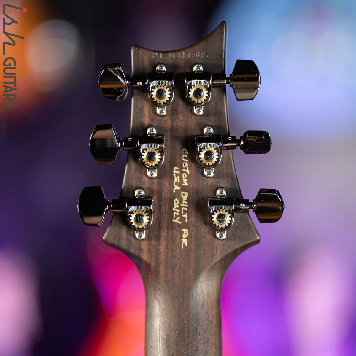 PRS Custom 24 Wood Library 1 Piece 10 Top Quilt Rosewood Neck Purple Mist - Image 13