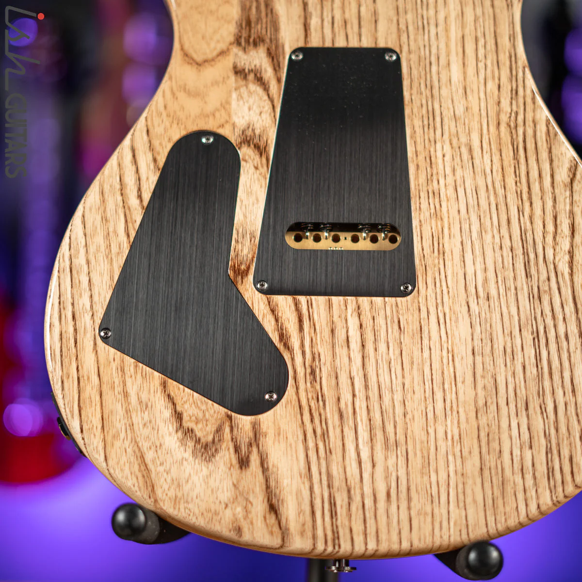 2021 PRS Wood Library Custom 24 10 Top Quilt Torrefied Maple Neck Natural Gloss - Image 11