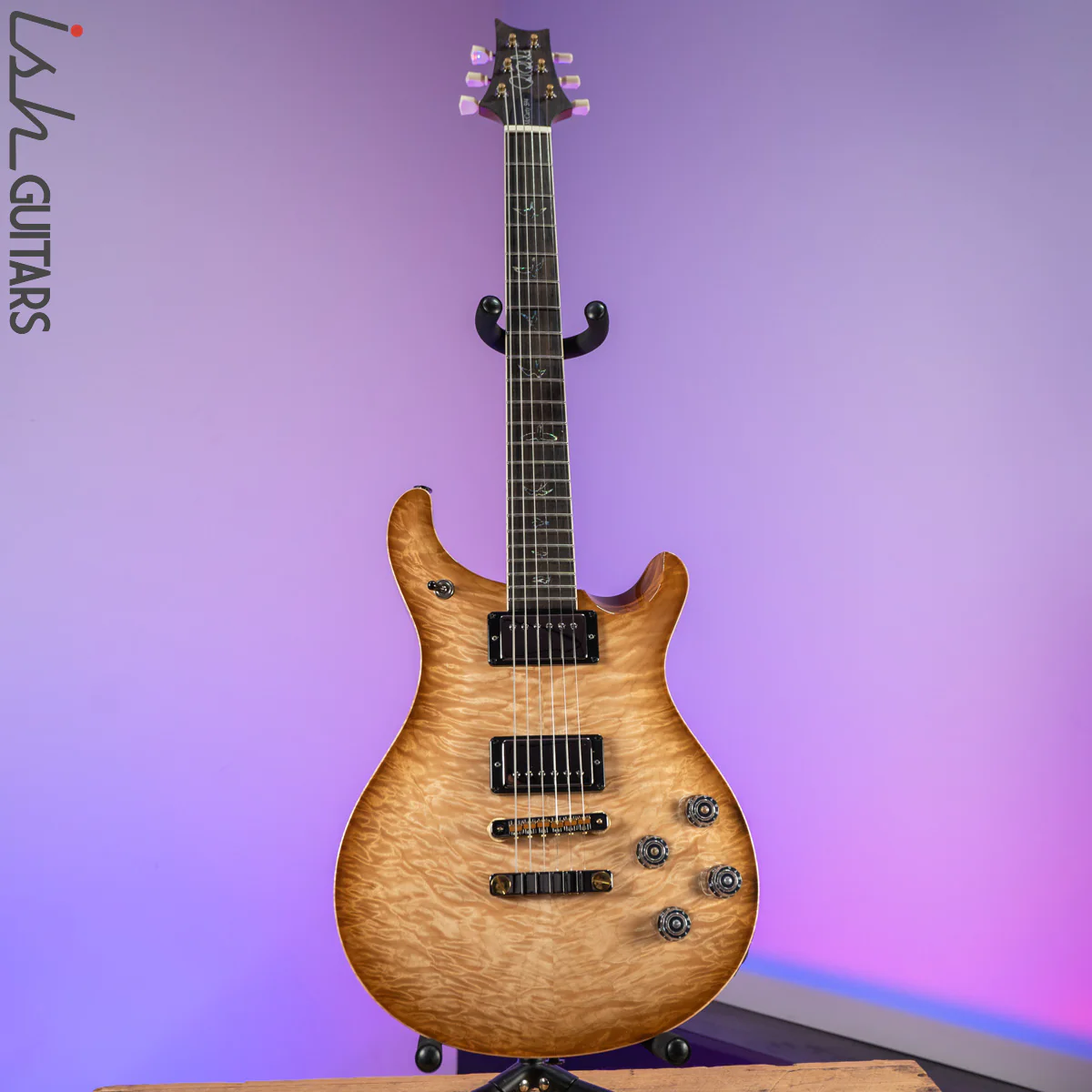 PRS McCarty 594 Wood Library Vintage Natural 10 Top - Image 2