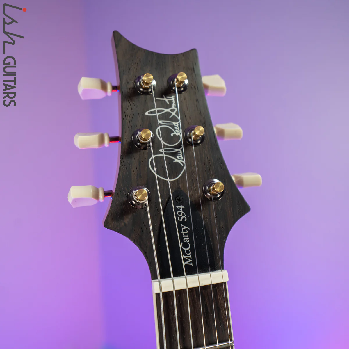 PRS McCarty 594 Wood Library Vintage Natural 10 Top - Image 7