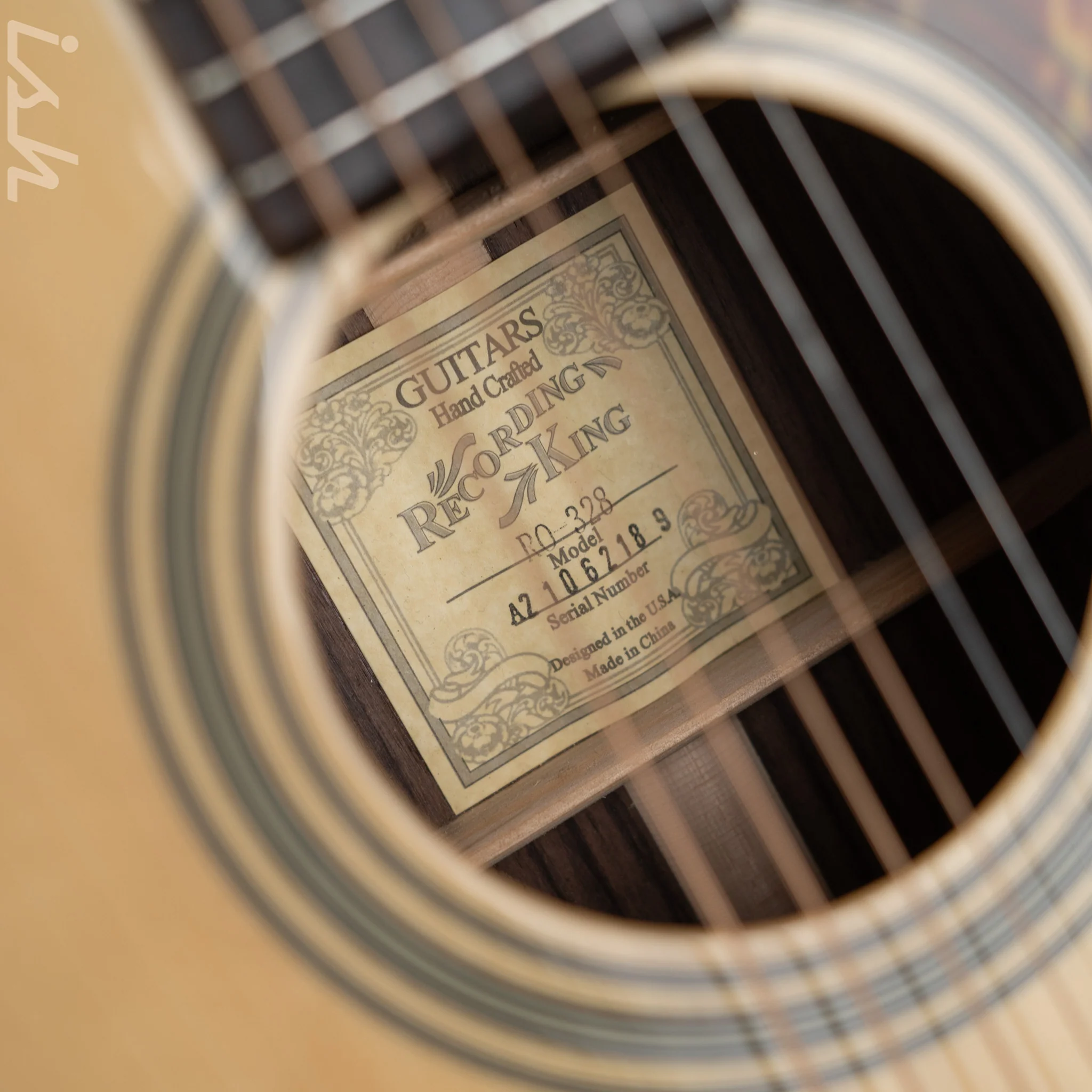2021 Recording King RO-328 Acoustic Guitar - Image 7