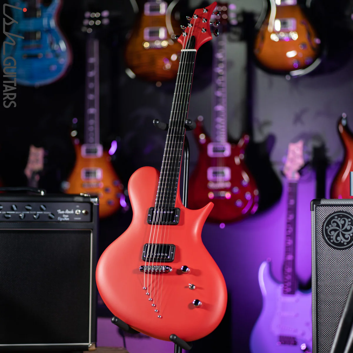 2021 Ritter Porsch Sting Red Electric Guitar Refurbished - Image 4