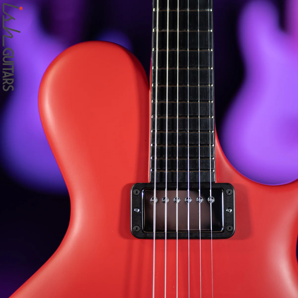 2021 Ritter Porsch Sting Red Electric Guitar Refurbished - Image 5