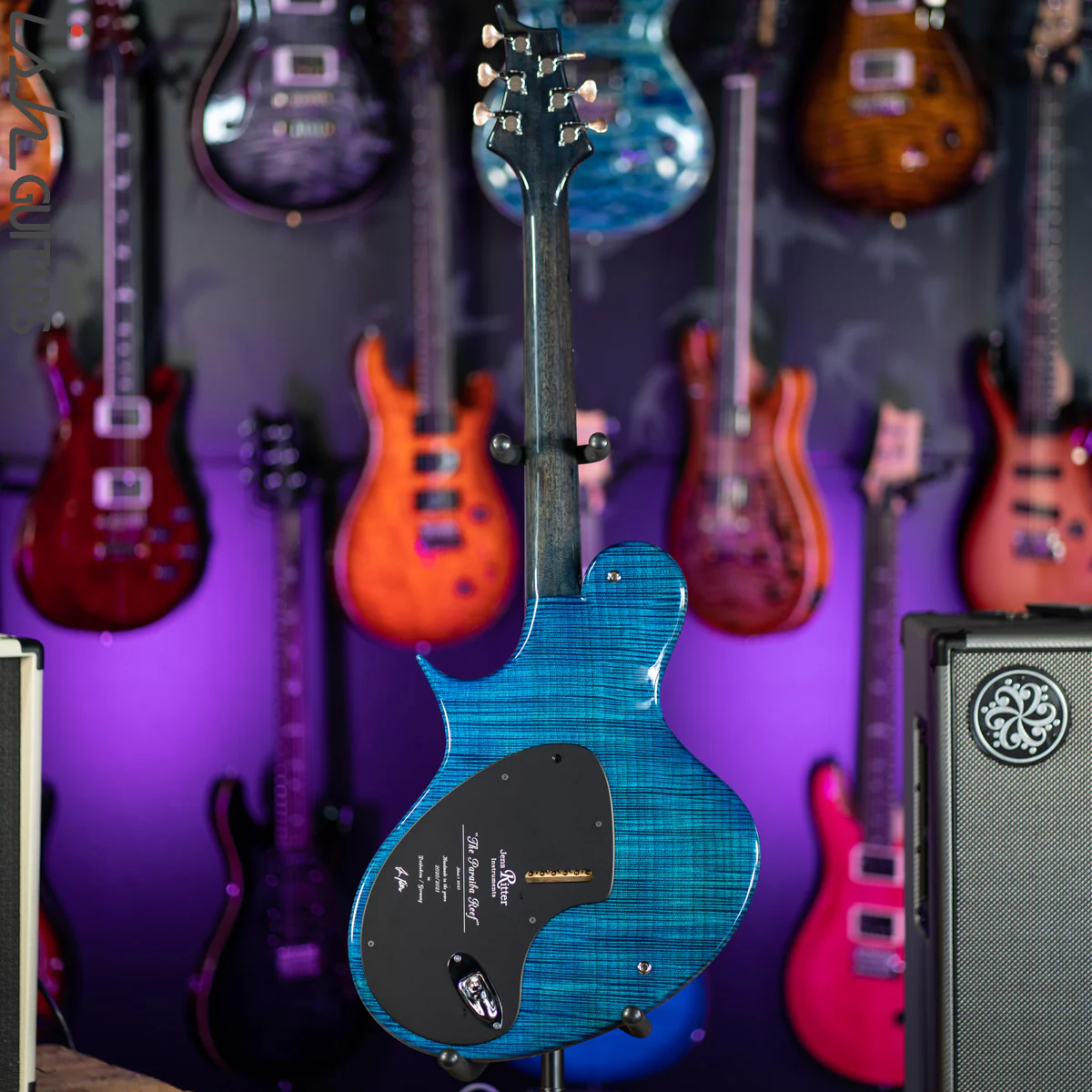 Ritter Porsch Tremolo Paraiba Reef Blue Rose Gold - Image 10