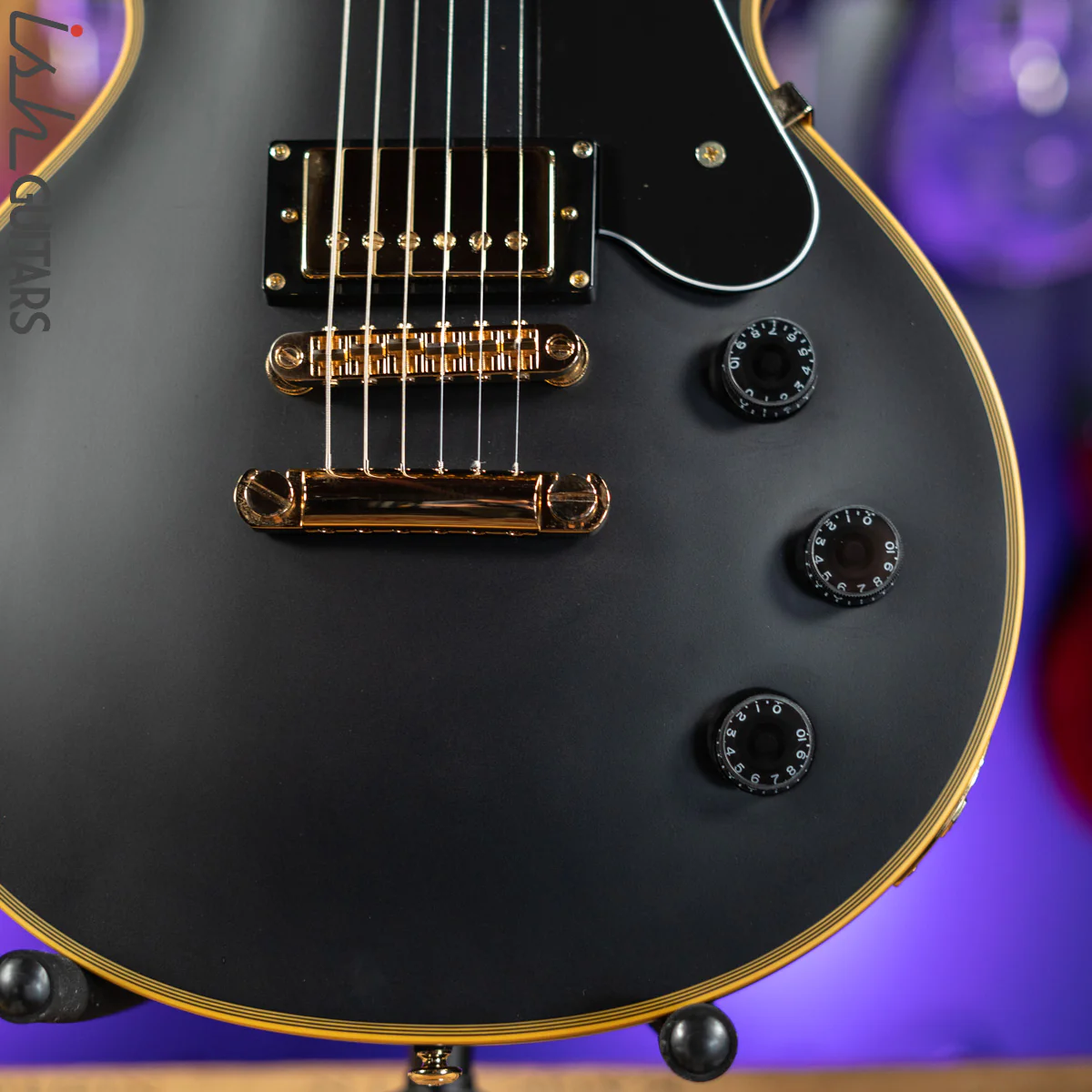 2021 Schecter Solo II Custom Electric Guitar Matte Black - Image 4