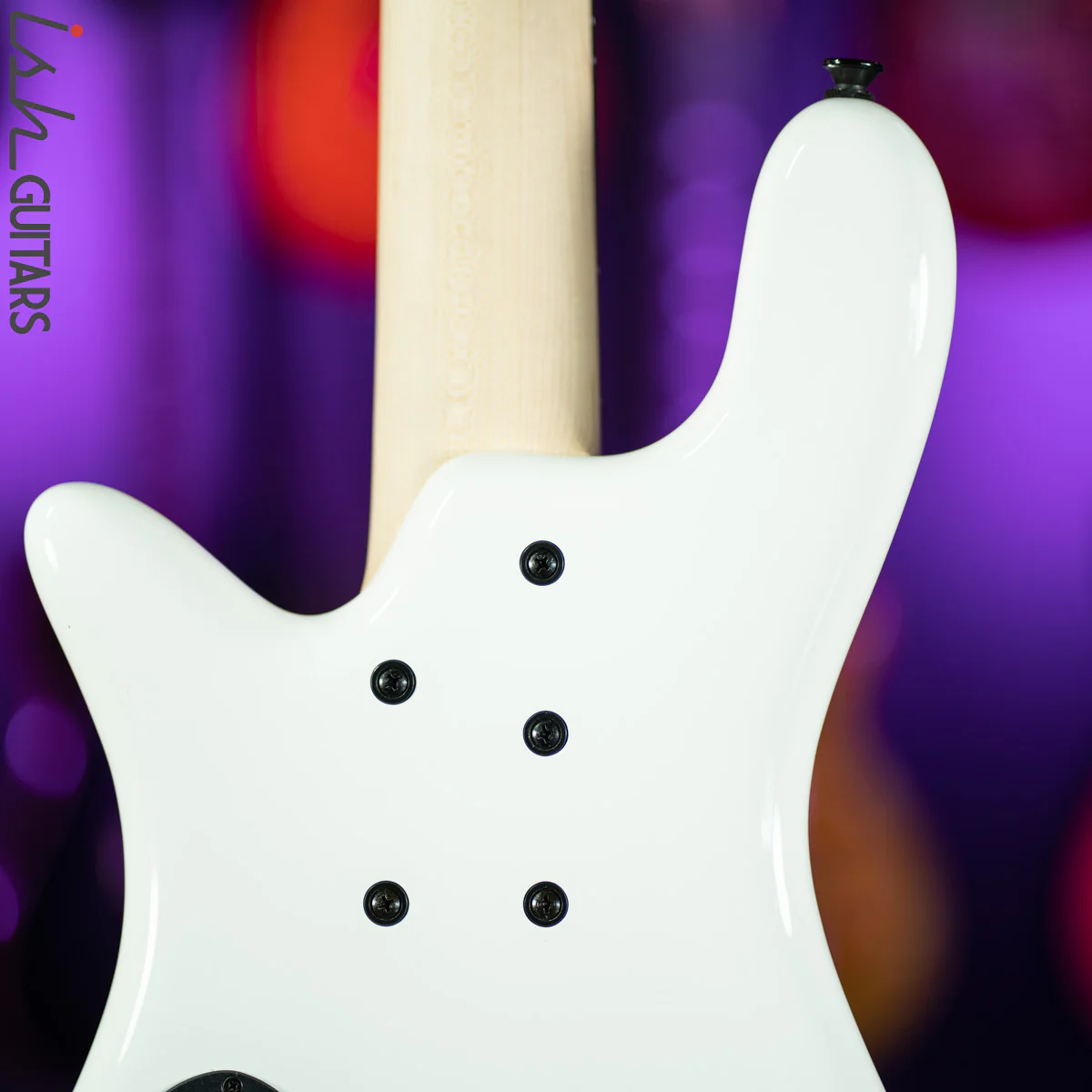 Spector Bantam 5 Short Scale Bass White Gloss Demo - Image 9