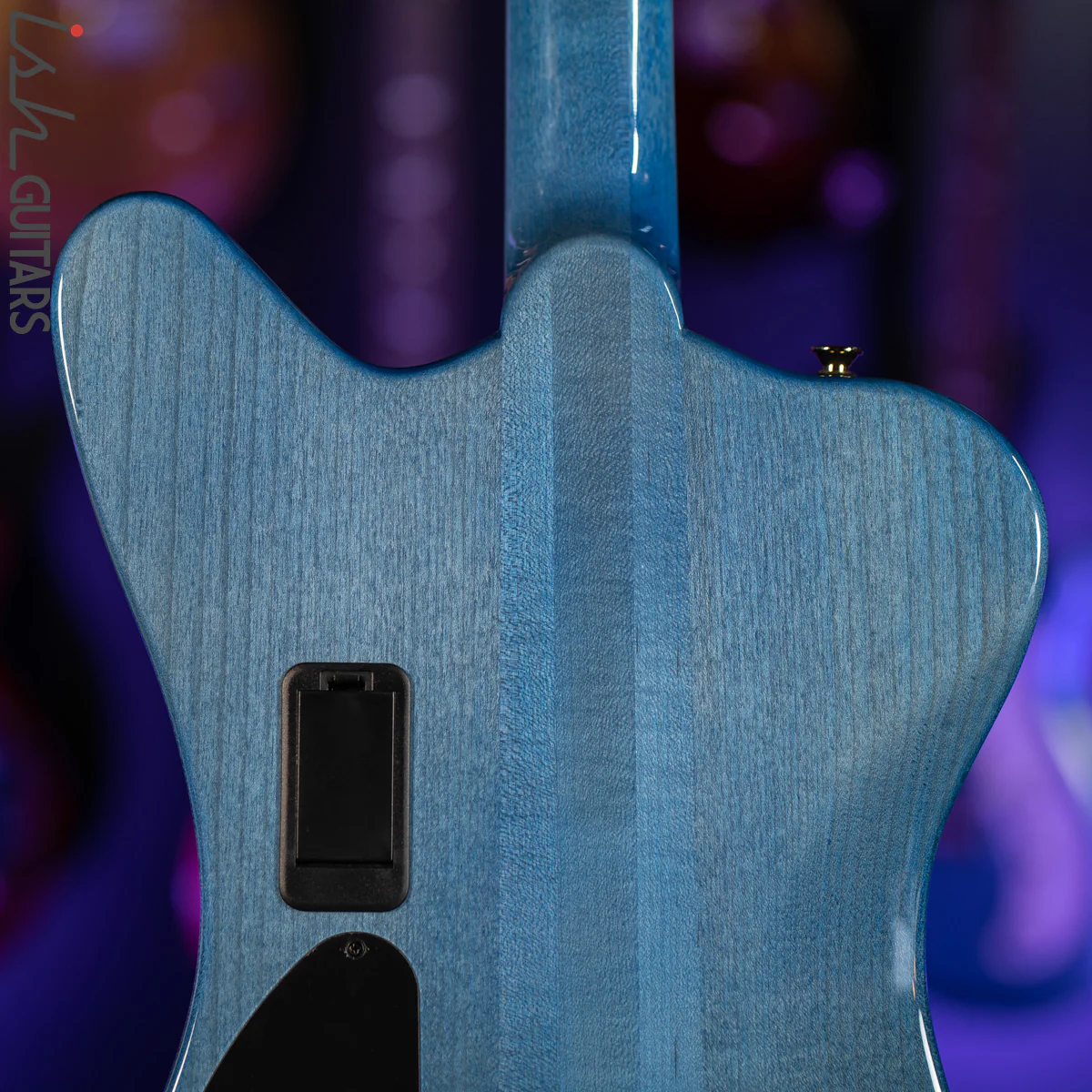 2021 Spector Euro 4X Black and Blue Gloss - Image 8