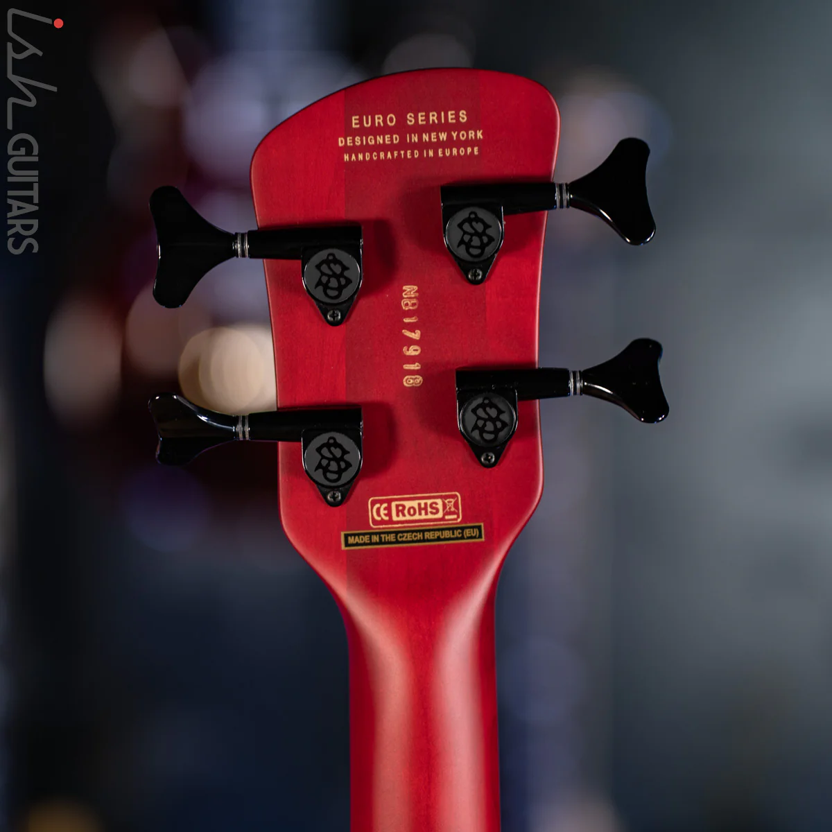 2021 Spector Euro 4X Sanded Black Cherry Matte - Image 10