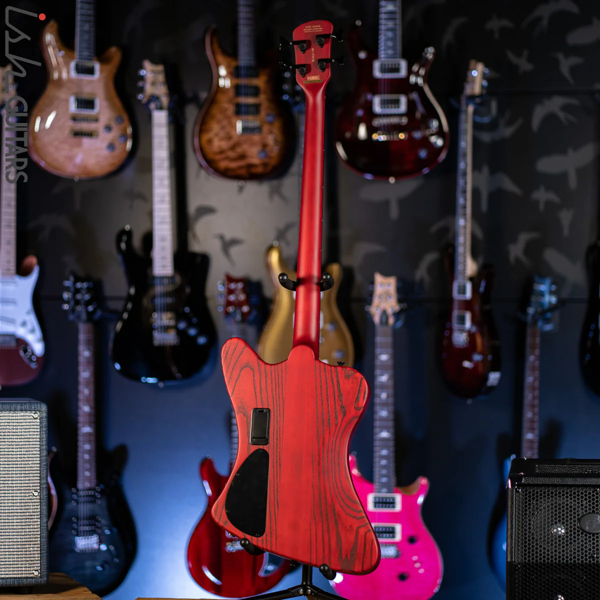 2021 Spector Euro 4X Sanded Black Cherry Matte - Image 6