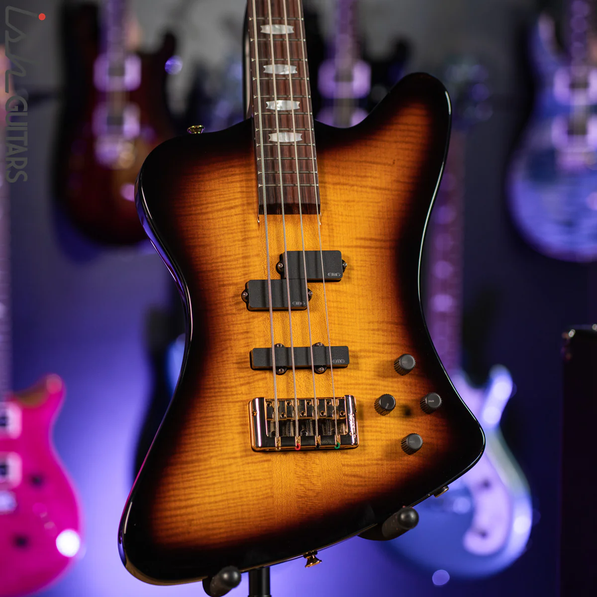2021 Spector Euro 4X Tobacco Sunburst Gloss