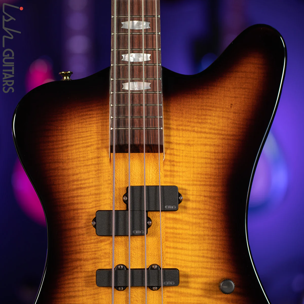 2021 Spector Euro 4X Tobacco Sunburst Gloss - Image 3