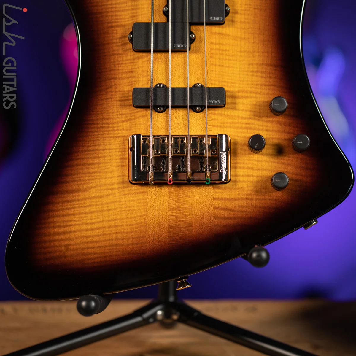 2021 Spector Euro 4X Tobacco Sunburst Gloss - Image 4