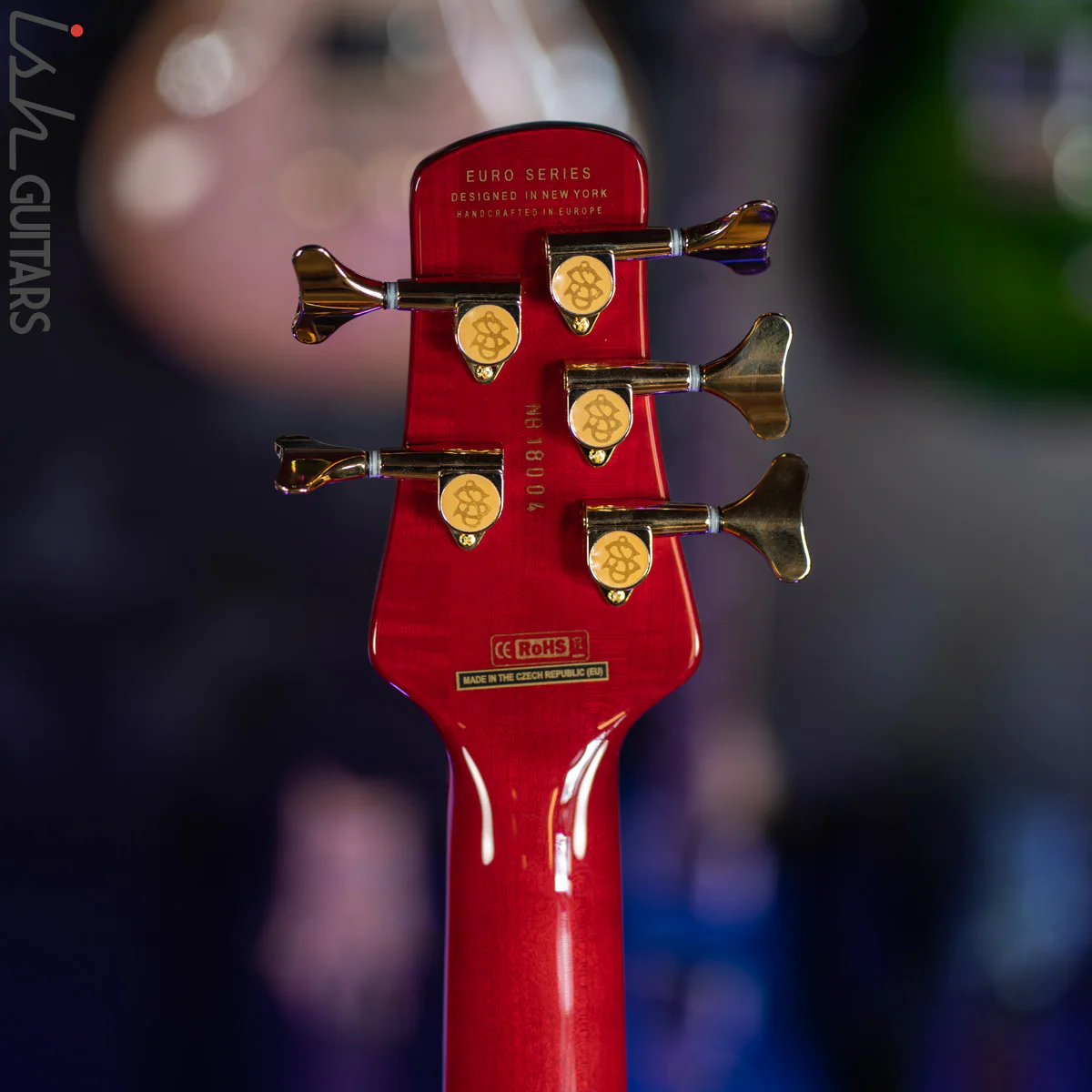 Spector Euro5 LX 5-String Bass Black Cherry Gloss - Image 11