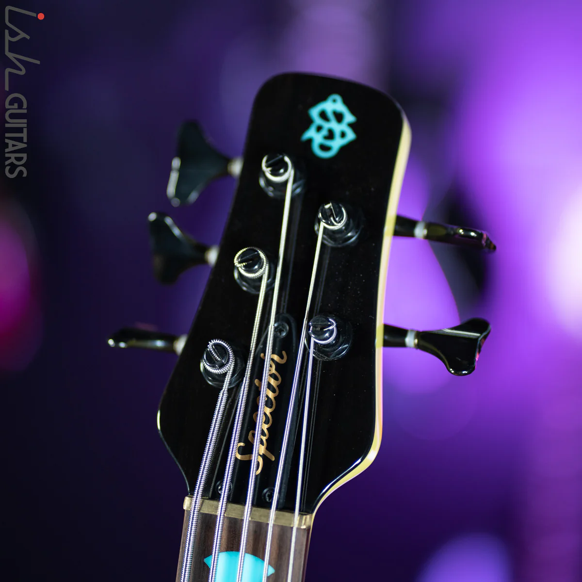 2021 USA Spector NS-5 String Yellow 18V HAZ Bass Guitar - Image 6