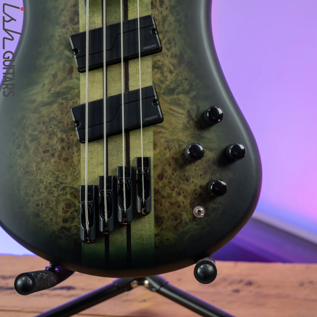 2021 Spector NS Dimension 4 Multi-Scale Haunted Moss Matte - Image 4