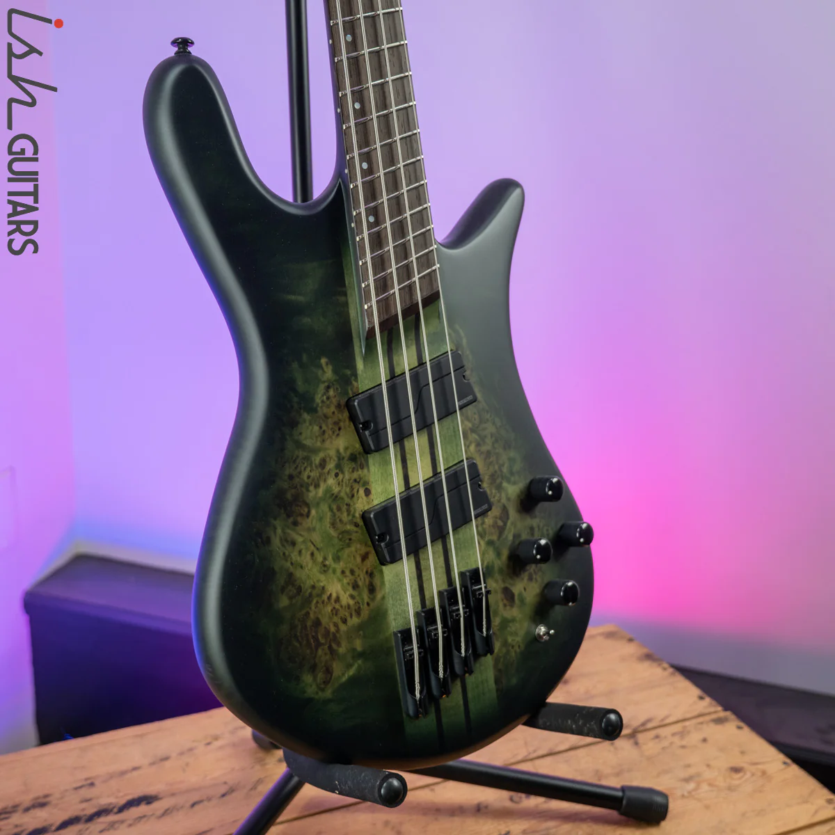 2021 Spector NS Dimension 4 Multi-Scale Haunted Moss Matte - Image 5
