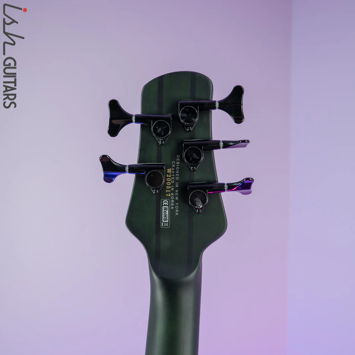 2021 Spector NS Dimension 5 Multi-Scale Haunted Moss Matte - Image 12