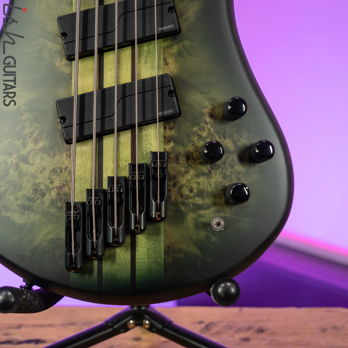 2021 Spector NS Dimension 5 Multi-Scale Haunted Moss Matte - Image 4