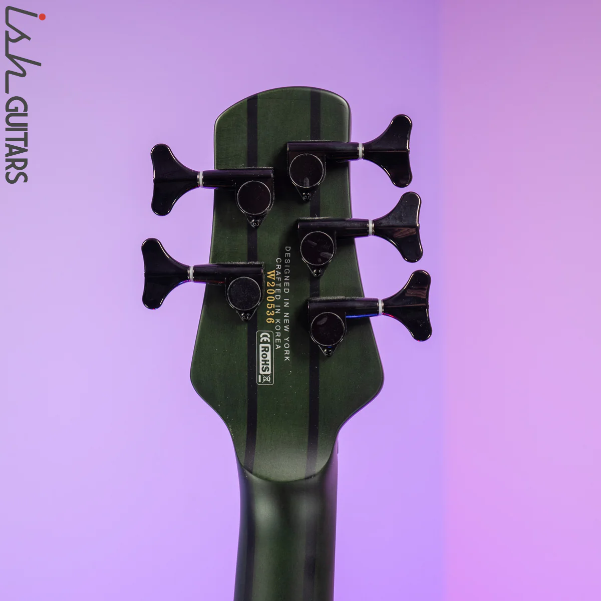 2021 Spector NS Dimension 5 Multi-Scale Haunted Moss Matte - Image 12