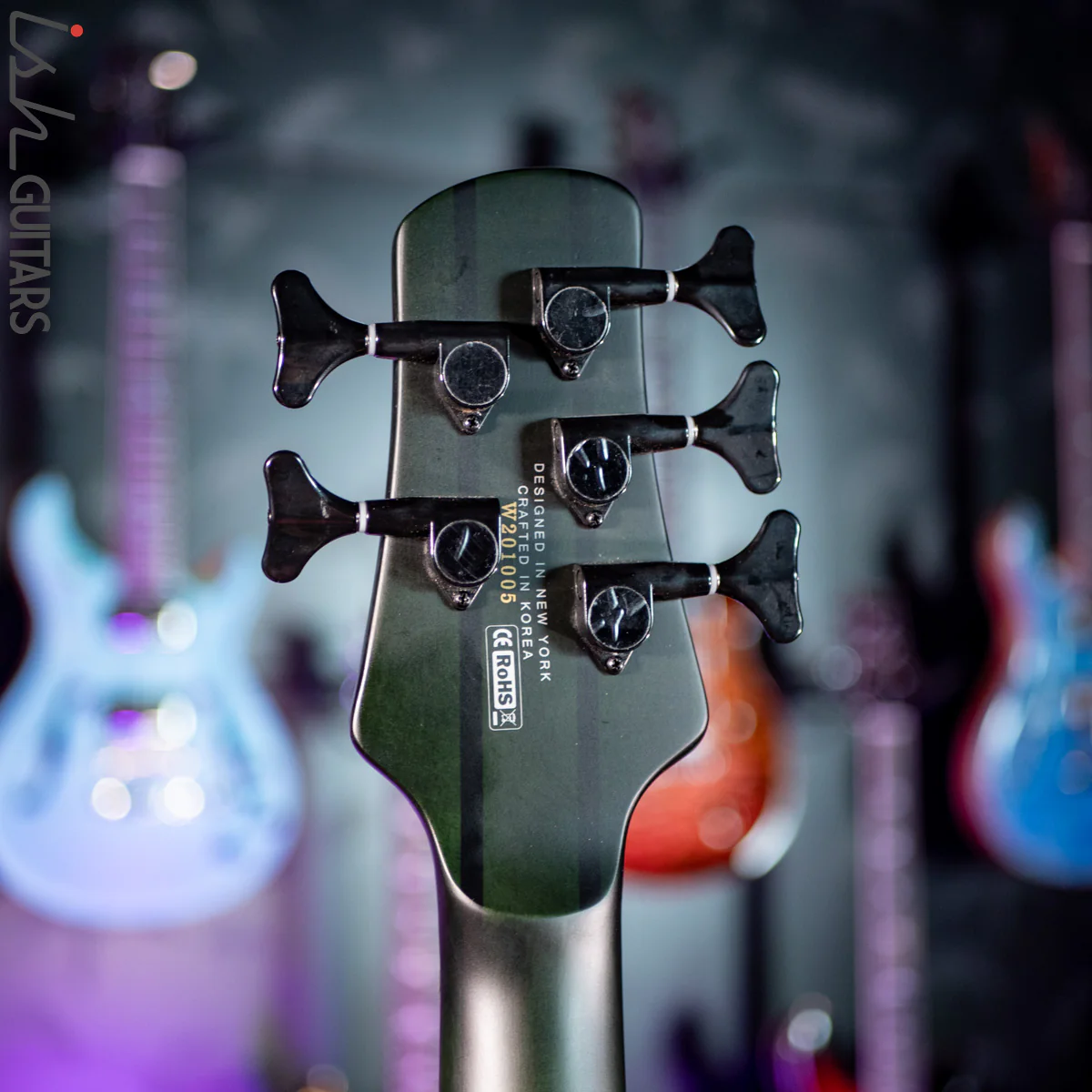 2021 Spector NS Dimension 5 Multi-Scale Haunted Moss Matte - Image 12