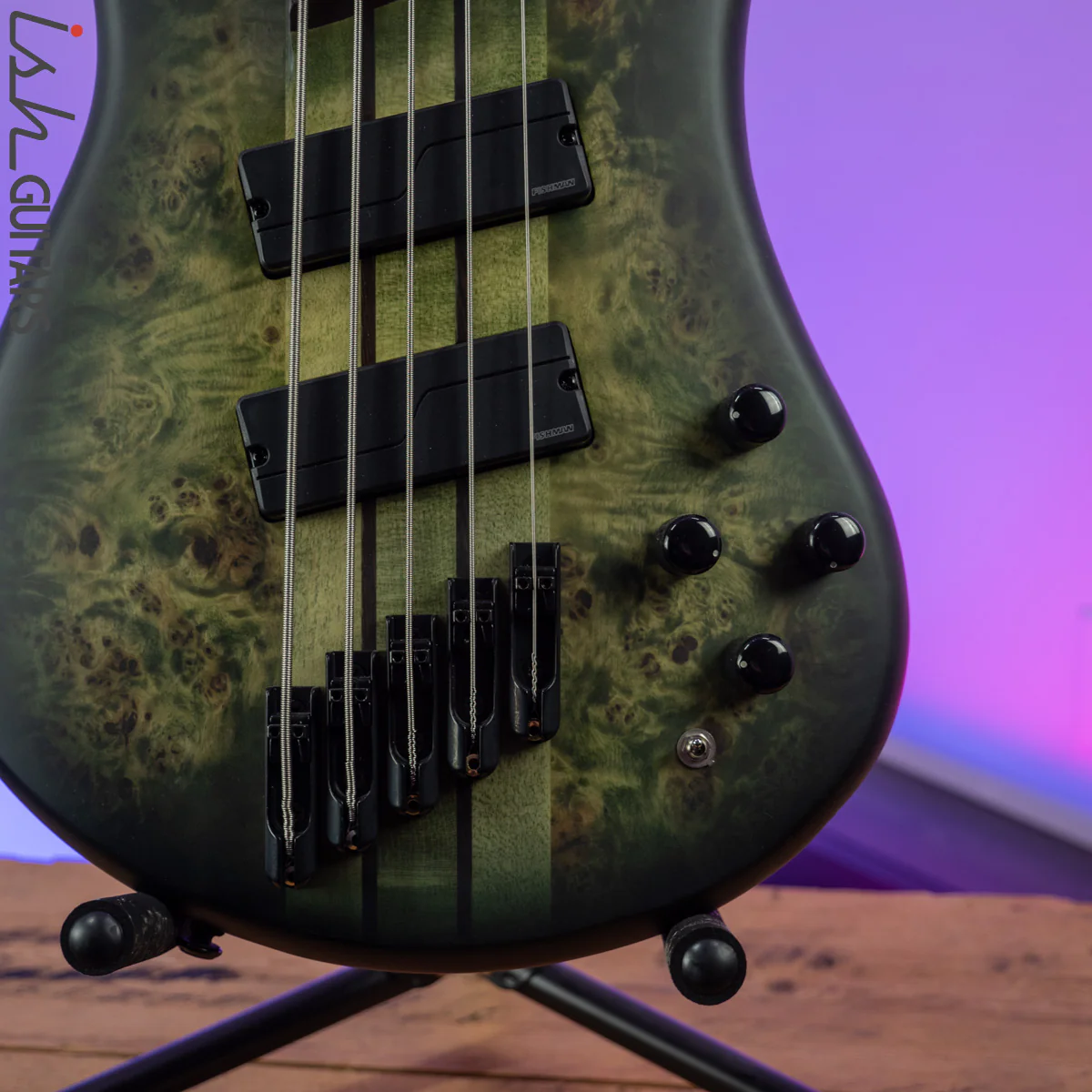 2021 Spector NS Dimension 5 Multi-Scale Haunted Moss Matte - Image 4