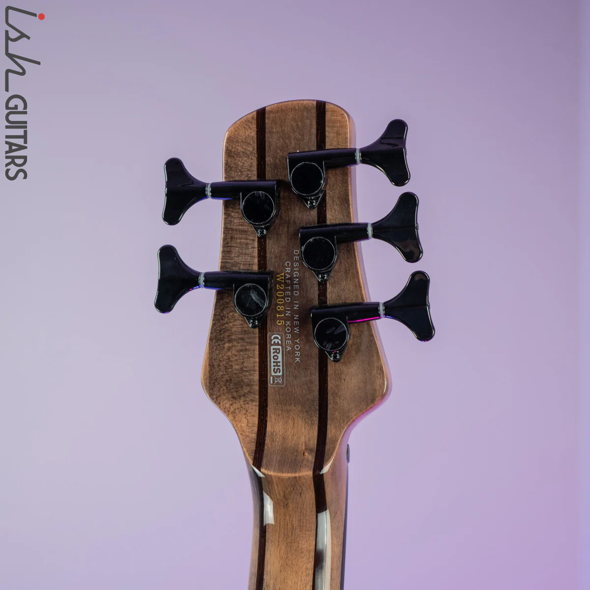 2021 Spector NS Dimension 5 Multi-Scale Super Faded Black Gloss - Image 12