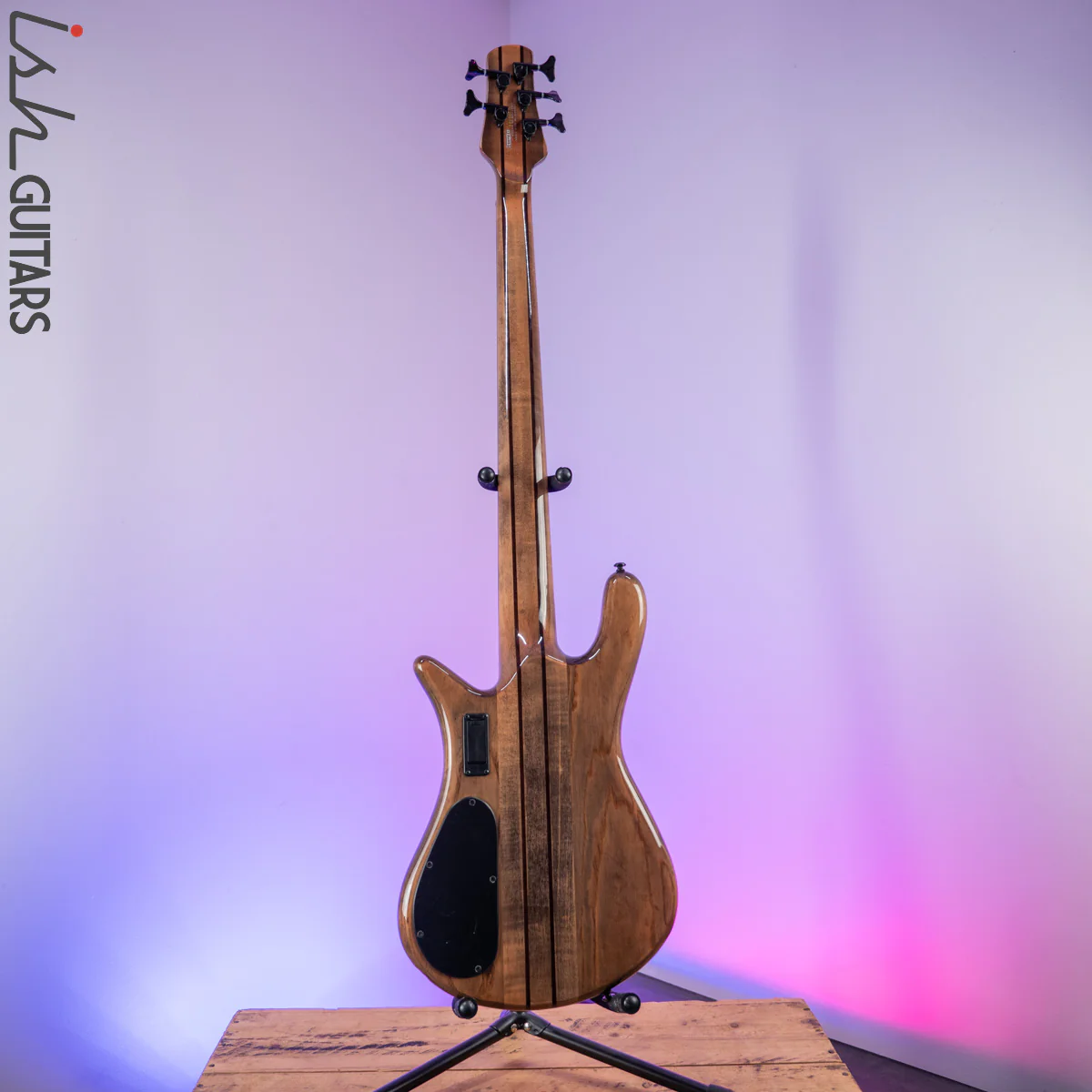 2021 Spector NS Dimension 5 Multi-Scale Super Faded Black Gloss - Image 8