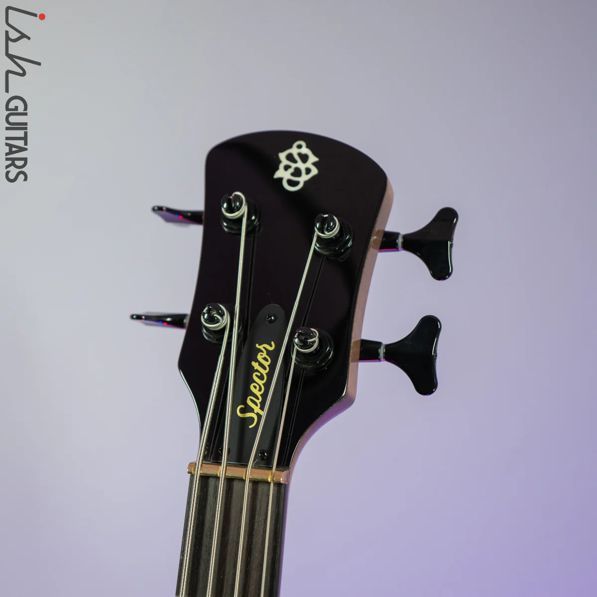 2021 Spector NS Ethos 4 Super Faded Black Gloss - Image 7