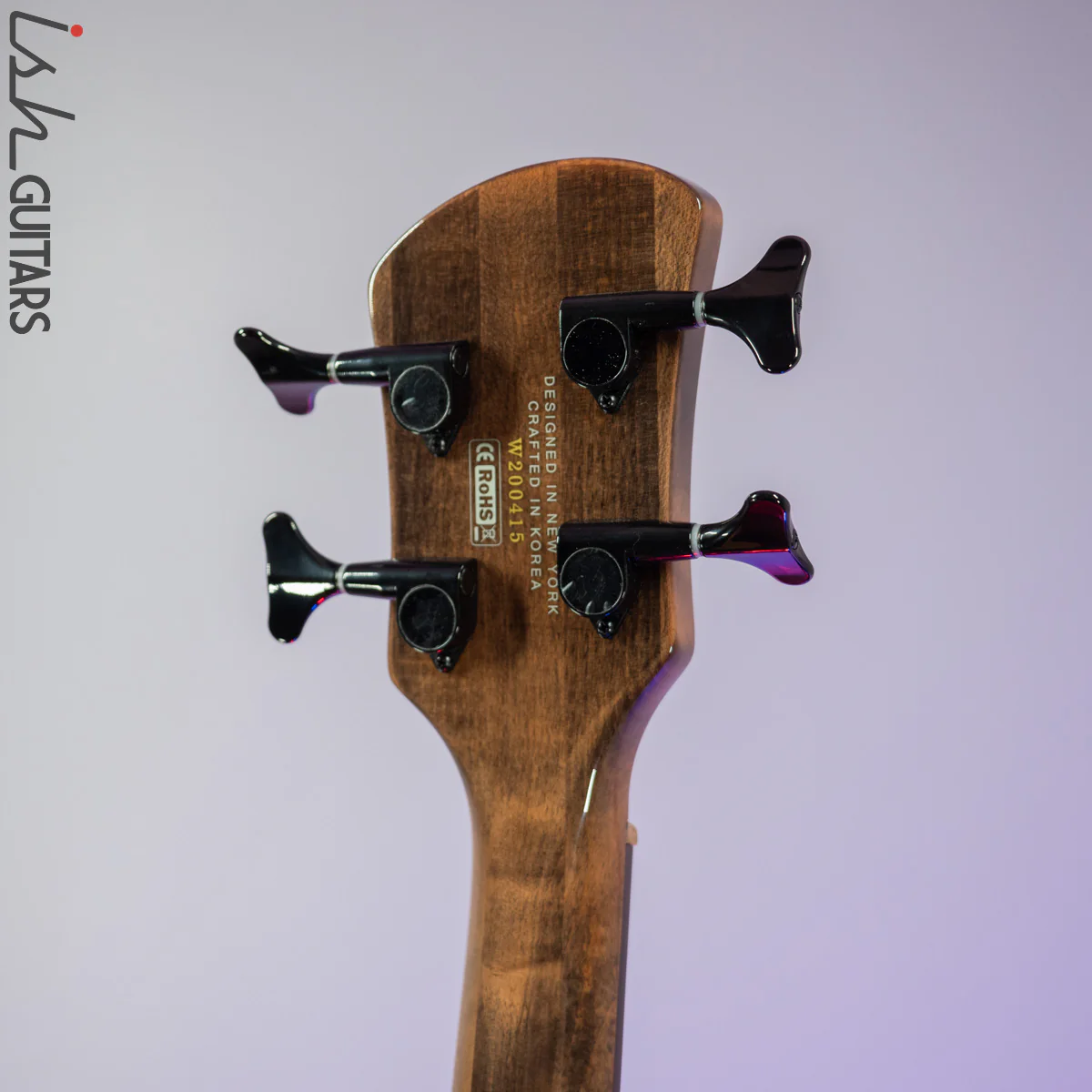 2021 Spector NS Ethos 4 Super Faded Black Gloss - Image 13
