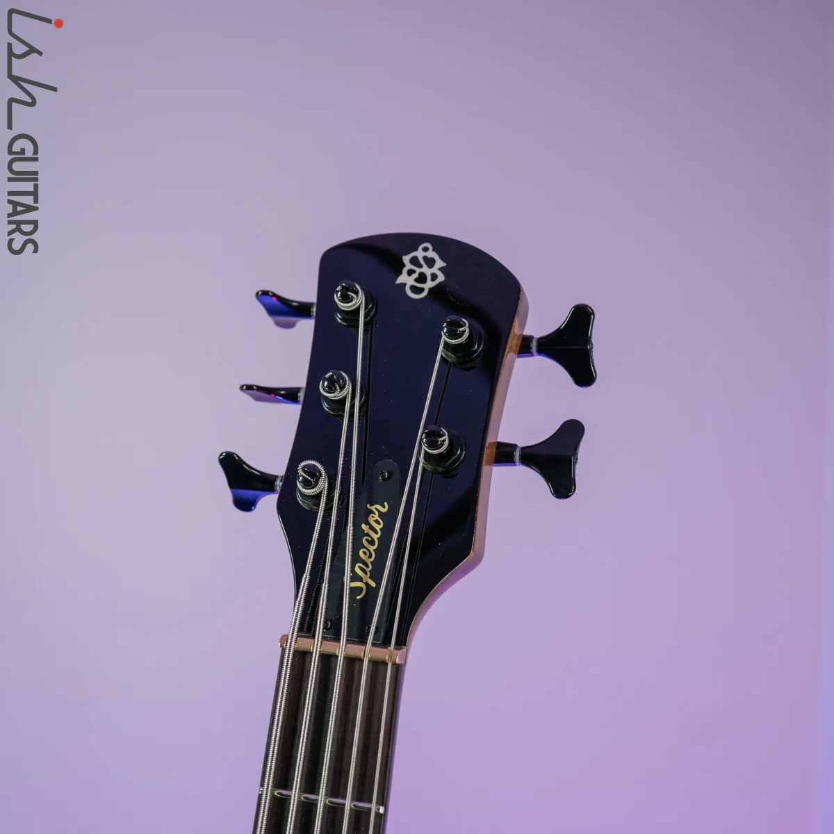 2021 Spector NS Ethos 5 Super Faded Black Gloss - Image 7