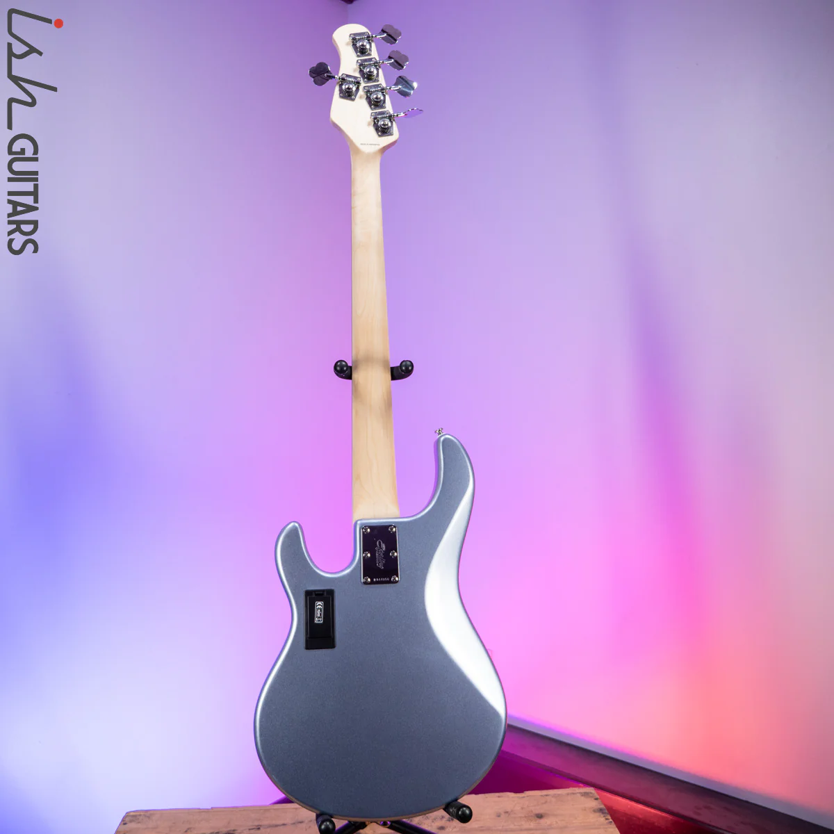 Sterling by Music Man StingRay 5 HH Sub Series Lake Blue Metallic - Image 8