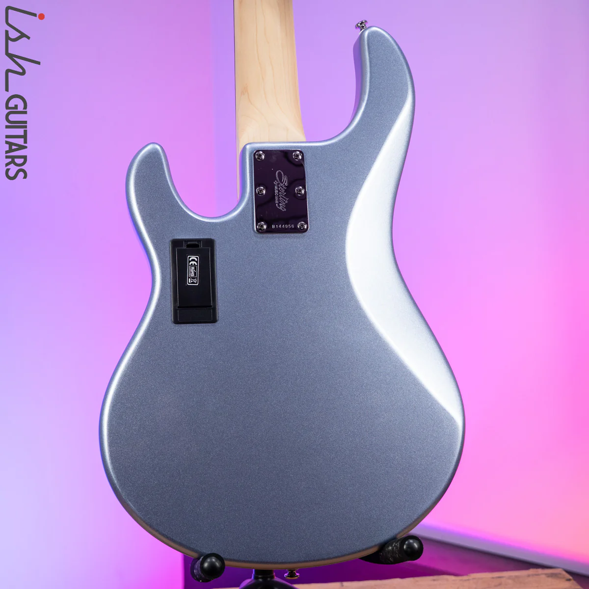 Sterling by Music Man StingRay 5 HH Sub Series Lake Blue Metallic - Image 9