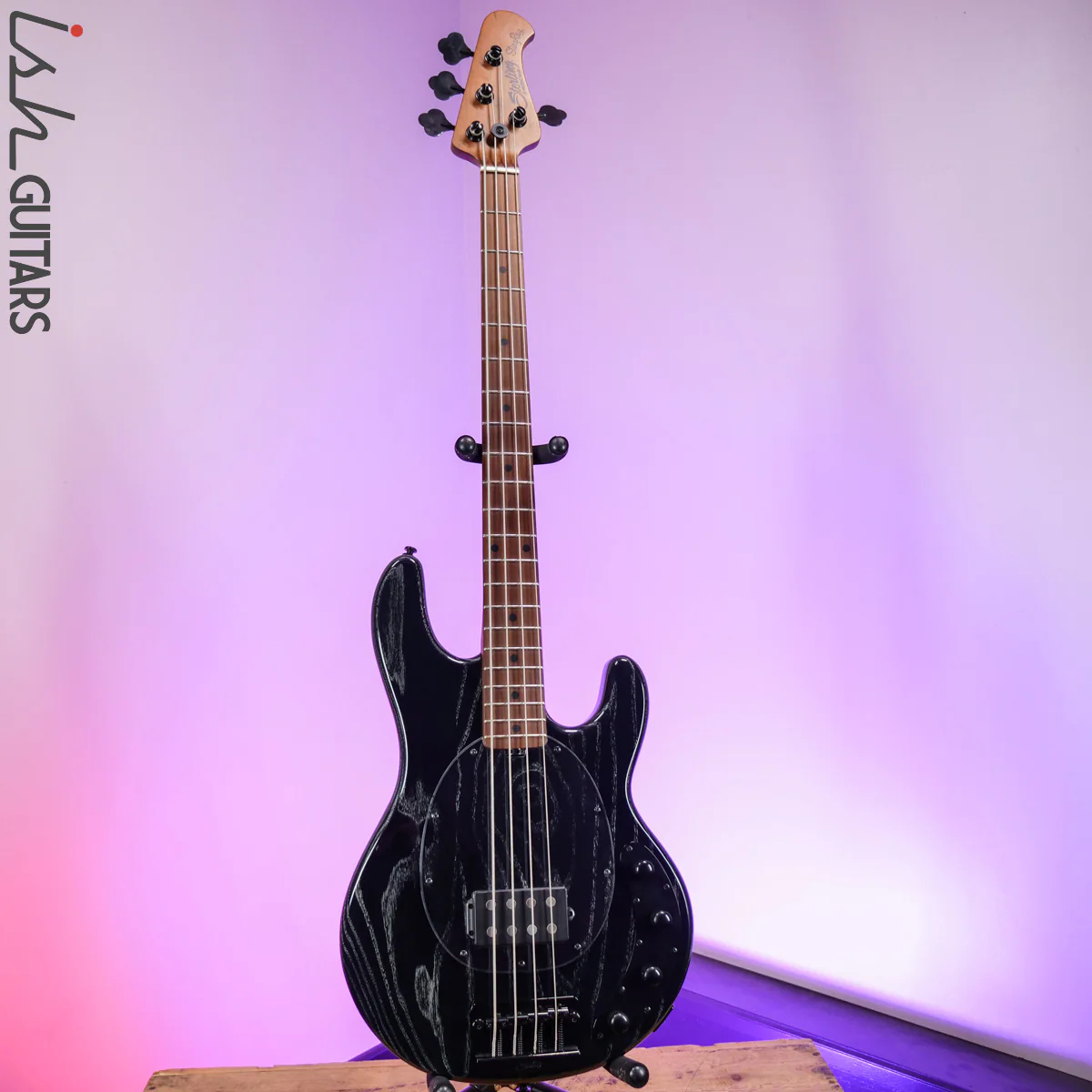 Sterling by Music Man StingRay Ray34 Ash Black - Image 2