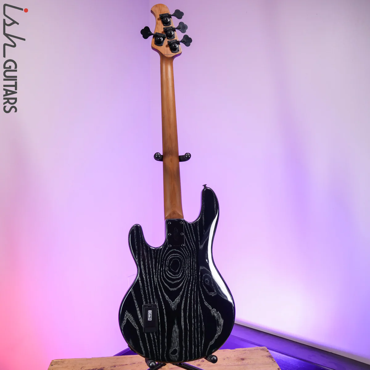 Sterling by Music Man StingRay Ray34 Ash Black - Image 7