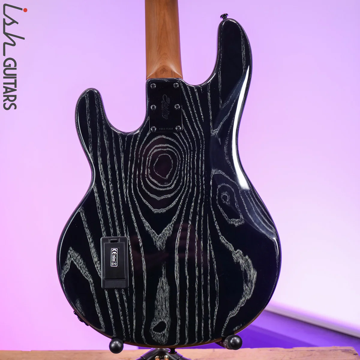 Sterling by Music Man StingRay Ray34 Ash Black - Image 8