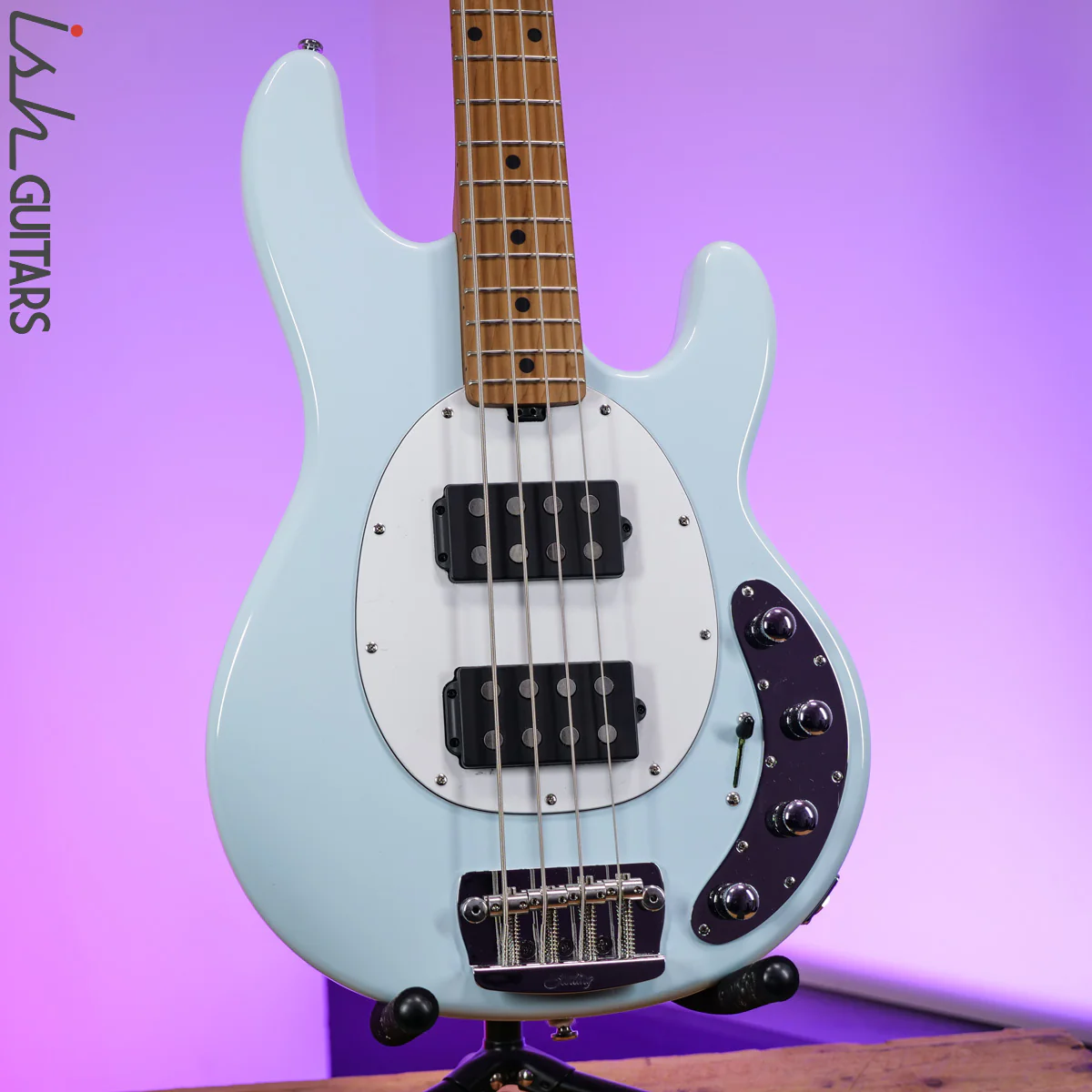 Sterling by Music Man StingRay Ray34HH Daphne Blue