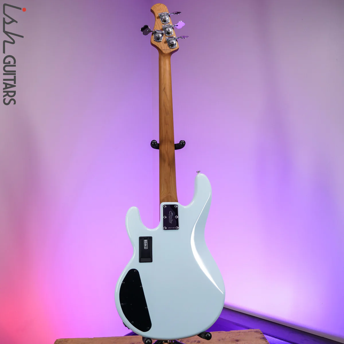 Sterling by Music Man StingRay Ray34HH Daphne Blue - Image 8