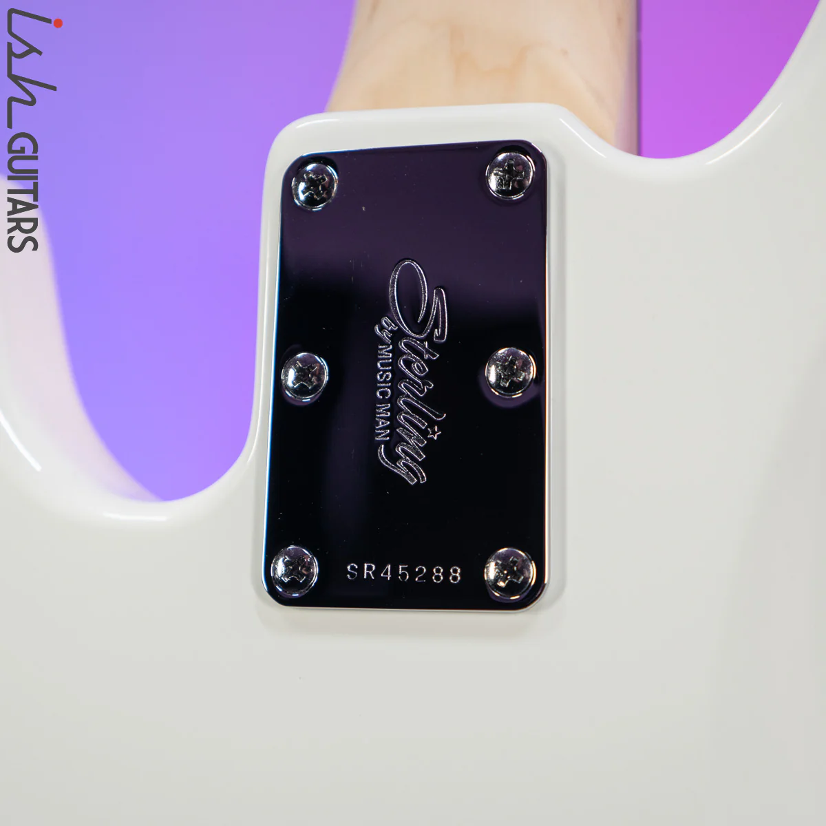 Sterling by Music Man StingRay Short Scale Olympic White - Image 10