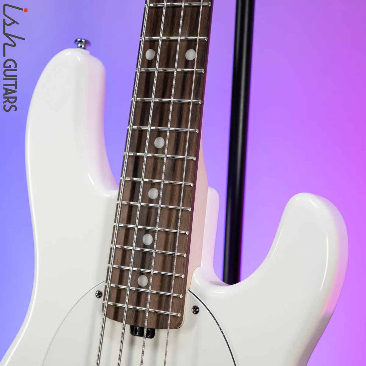 Sterling by Music Man StingRay Short Scale Olympic White - Image 6