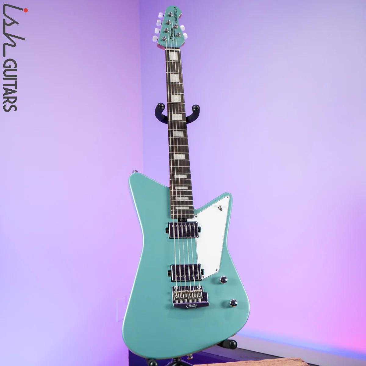 Sterling MusicMan Mariposa-DGR-R2 Dorado Green - Image 2